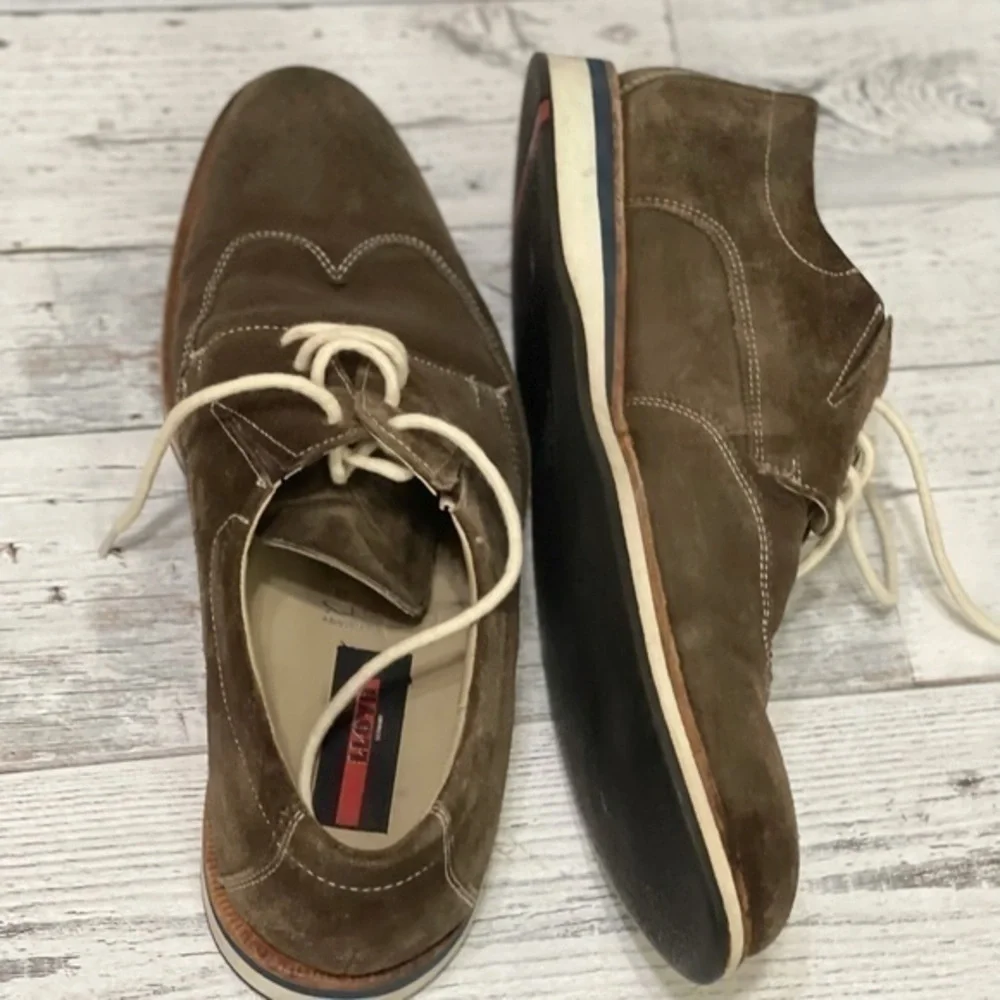 Orco by Lloyd Mens Suede Wingtip Oxford Shoes